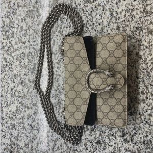 Gucci Dionysus Mini Leather Shoulder Bag